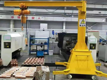 3 tony malý pohyblivý žeriav cantilever