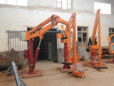 Charakteristiky výkonového manipulátora a princípu realizácie rovnováhy